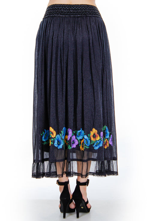 Fusta vasoza pictata  Liza Panait Liza Panait Online Boutique